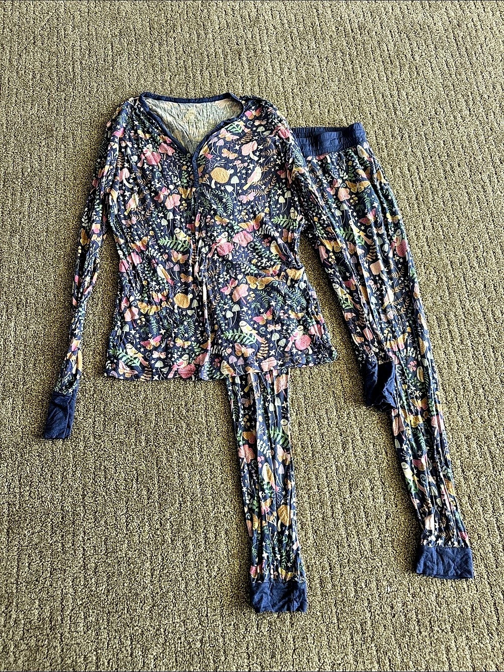 Little Sleepies Floral Pajama Set